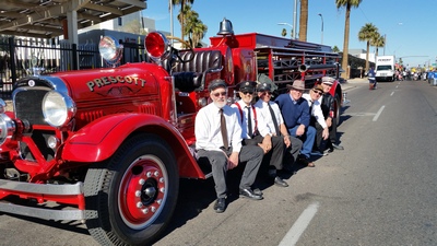 PAAC Fire truck at Fiesta Bowel Parade