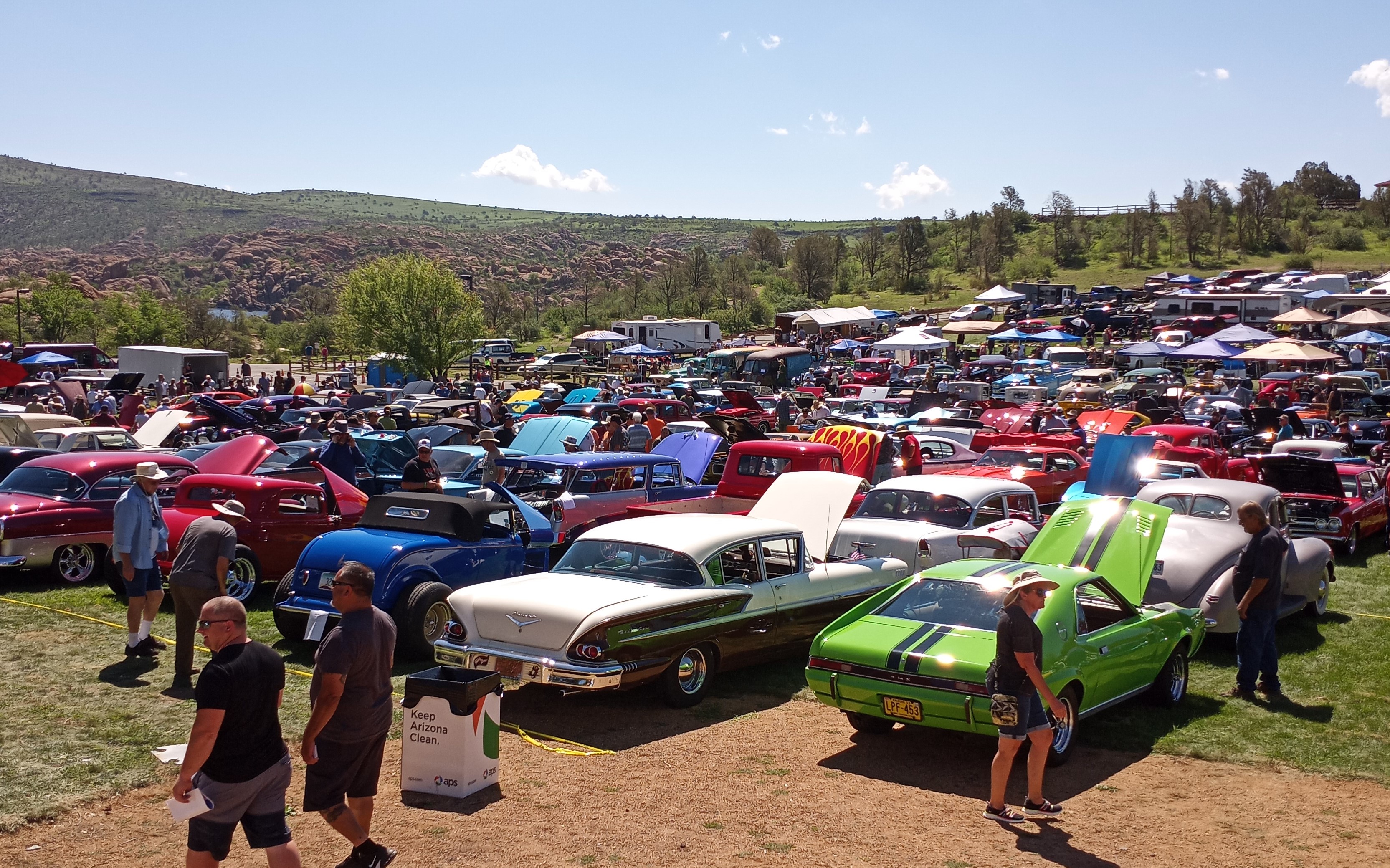 Incredible Prescott antique auto club car show swap meet 1950s