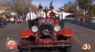 PAAC Fire truck at Fiesta Bowel Parade